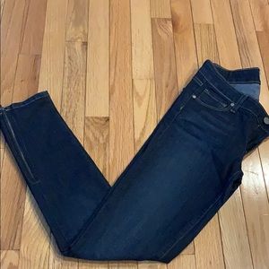 PAIGE Zipper Ankle Skinny Jean